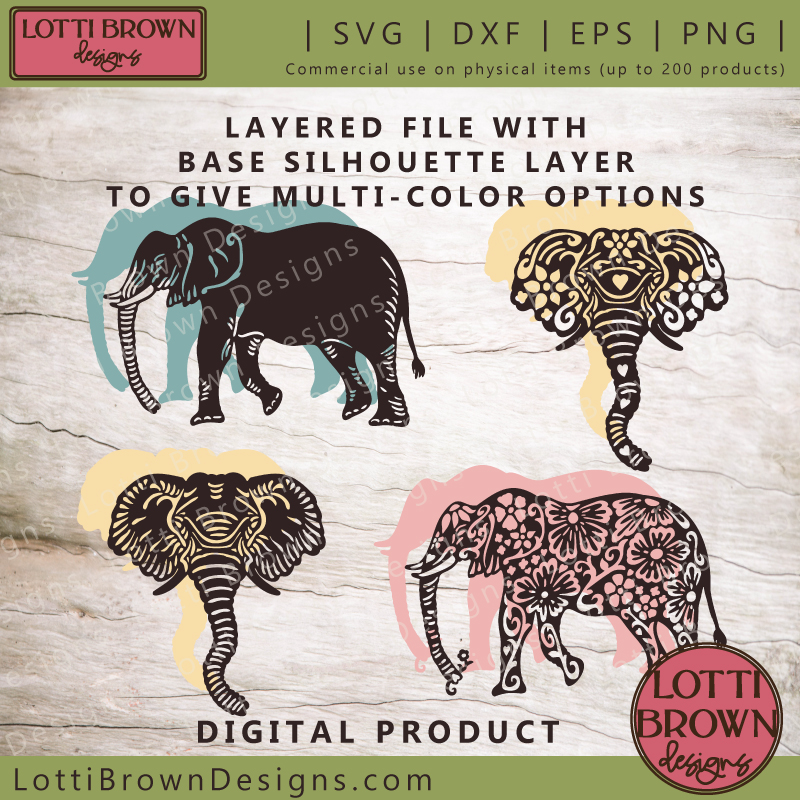 Balance Scale - Elephant & Lion SVG Cut file by Creative Fabrica Crafts ·  Creative Fabrica
