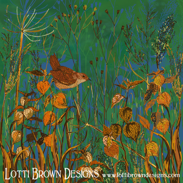 Wren art Lotti Brown