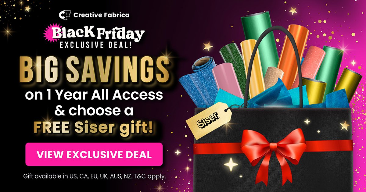 Black Friday deal Creative Fabrica