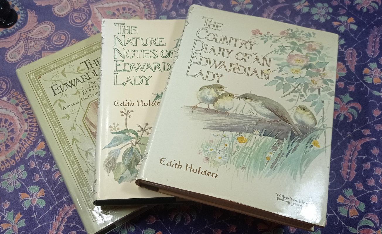 Edith Holden nature journal books