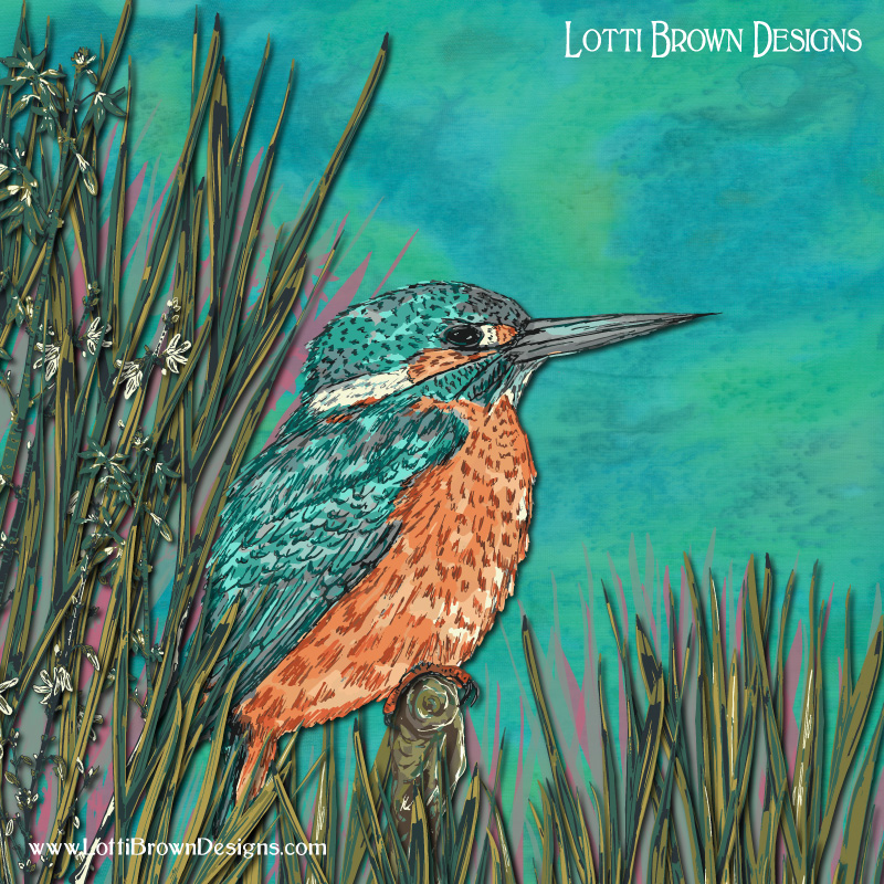 kingfisher art lotti brown